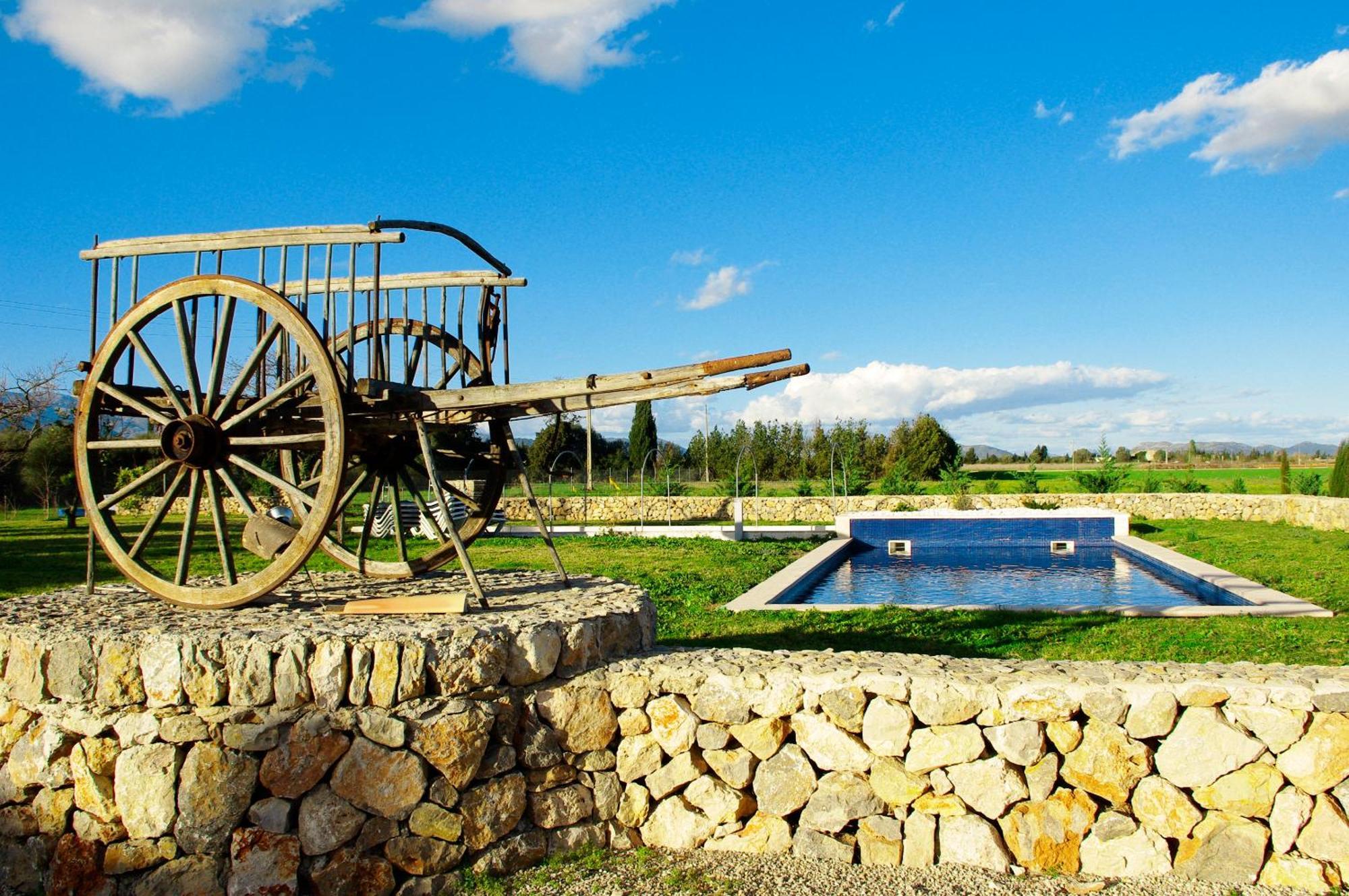 Holiday Home Finca Son Ramon Llubí Buitenkant foto