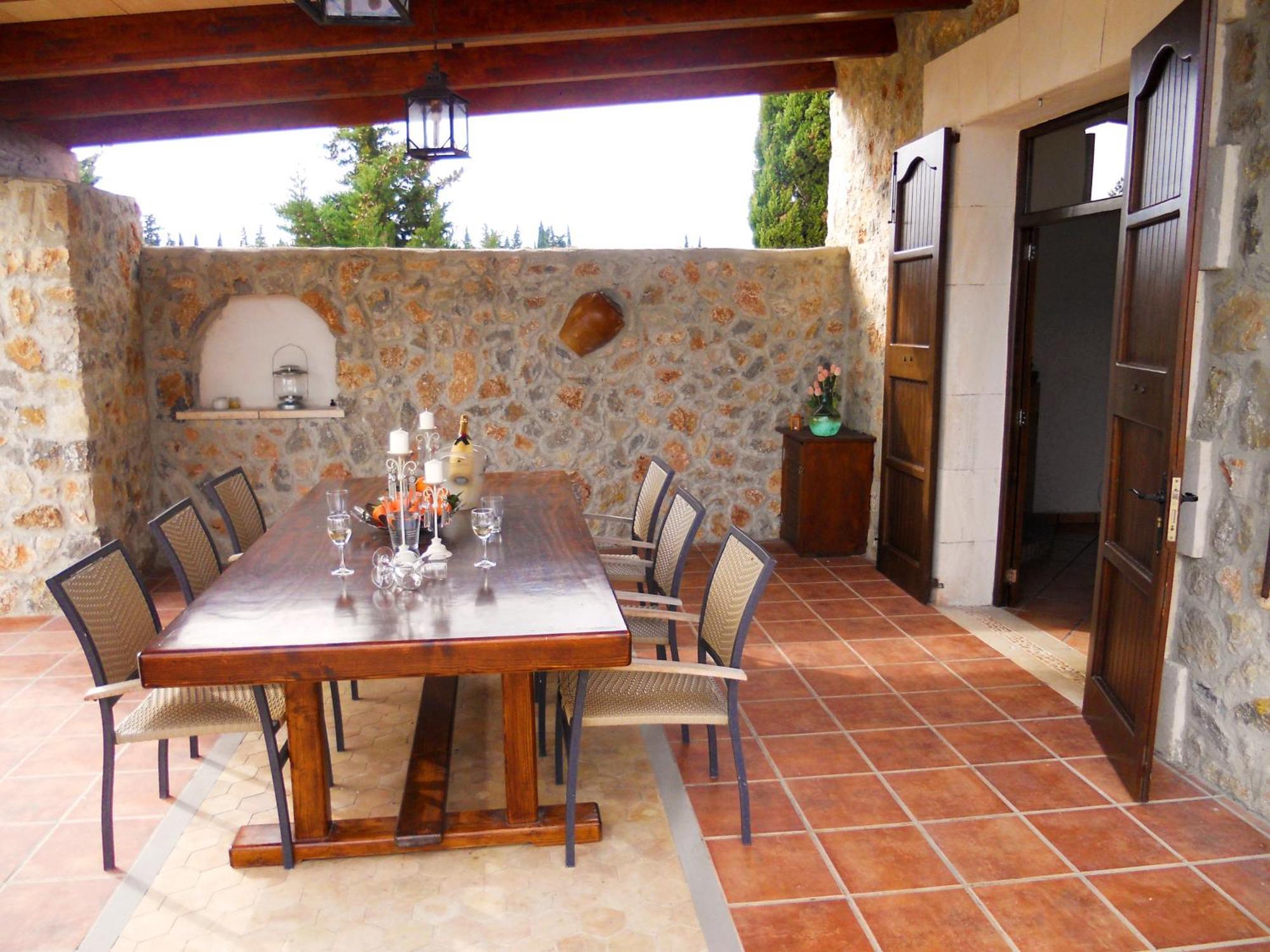 Holiday Home Finca Son Ramon Llubí Buitenkant foto