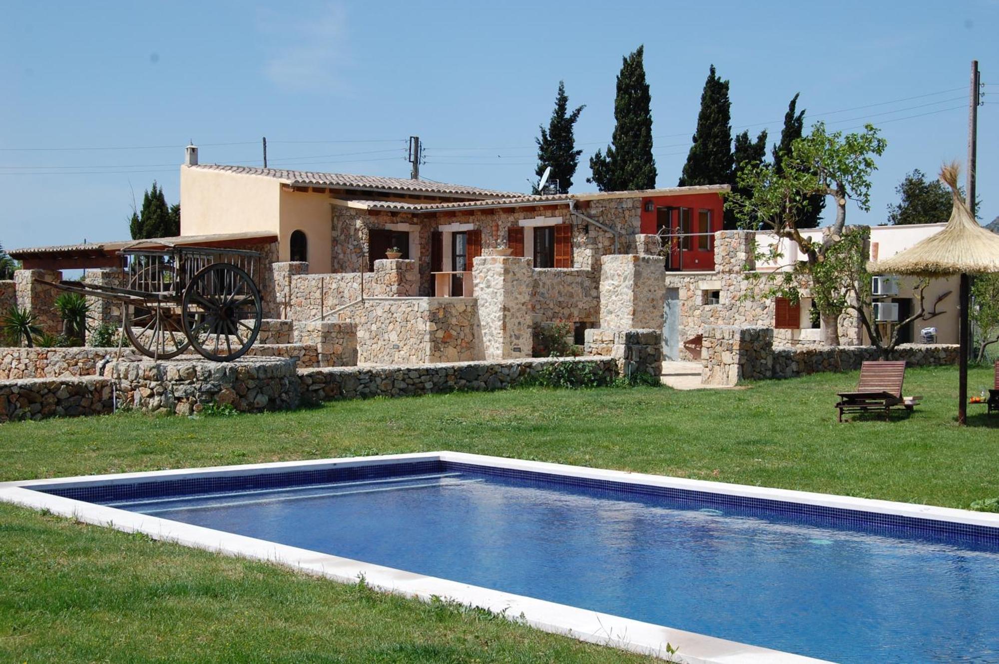 Holiday Home Finca Son Ramon Llubí Kamer foto